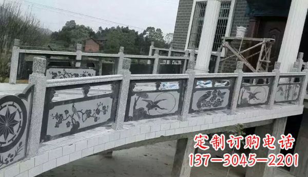 绵阳园林仿古石栏板景观石雕 (10)