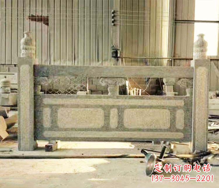绵阳园林仿古石栏板景观石雕