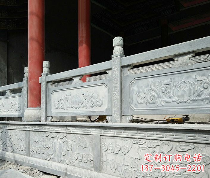 绵阳园林仿古石栏板景观石雕_1 (3)