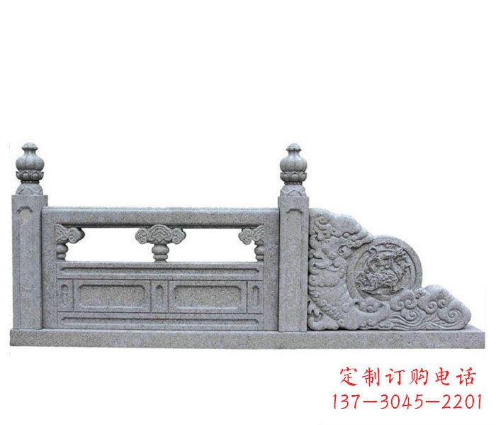 绵阳园林景观大理石栏板雕塑 (2)