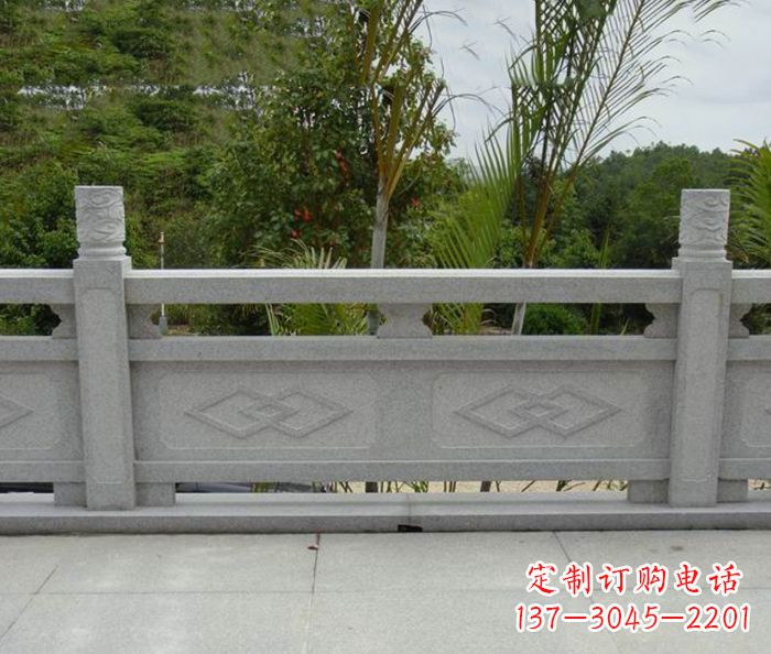 绵阳园林景观大理石栏板雕塑 (3)