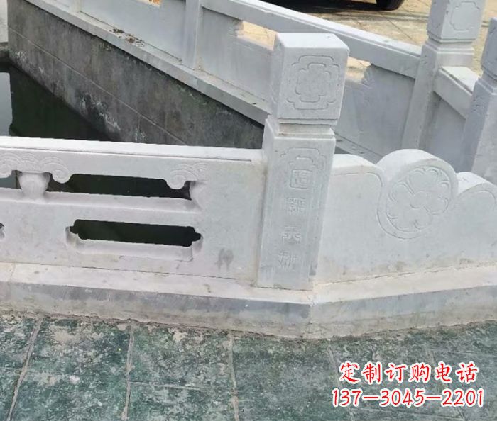 绵阳园林景观大理石栏板雕塑 (7)
