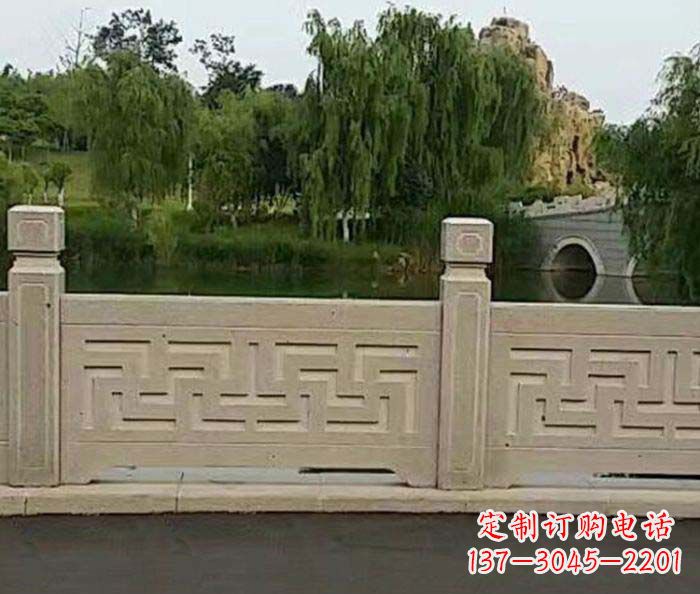 绵阳园林景观大理石栏板石雕 (4)