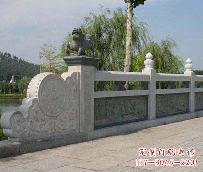 绵阳园林景观大理石栏板雕塑
