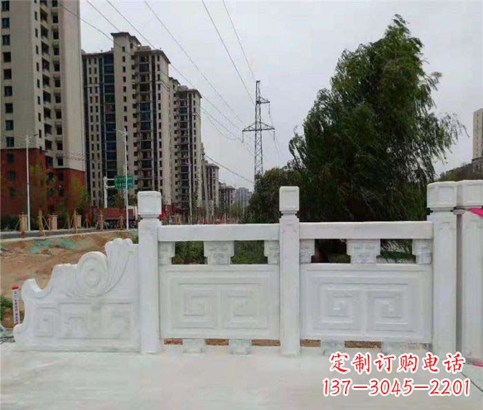 绵阳园林景观大理石栏板石雕 (5)