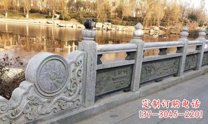 绵阳园林景观大理石栏板石雕 (10)