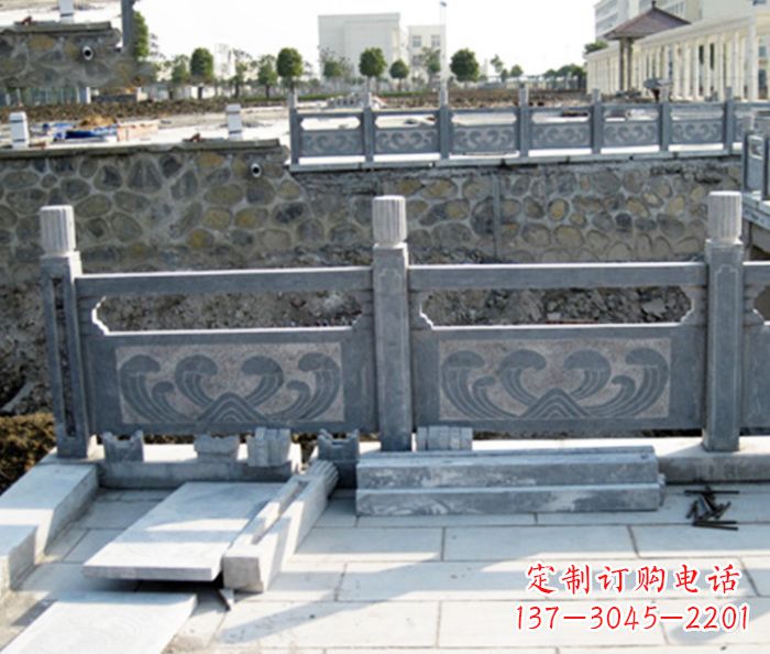 绵阳园林景观大理石栏板石雕 (11)