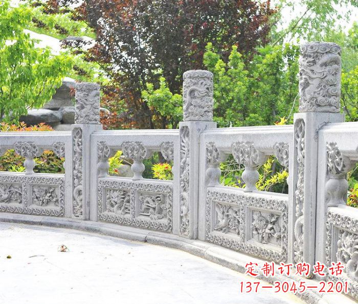 绵阳园林景观大理石栏板石雕 (9)
