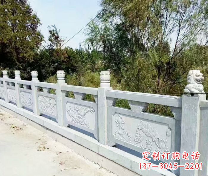 绵阳园林景观大理石栏板石雕_1
