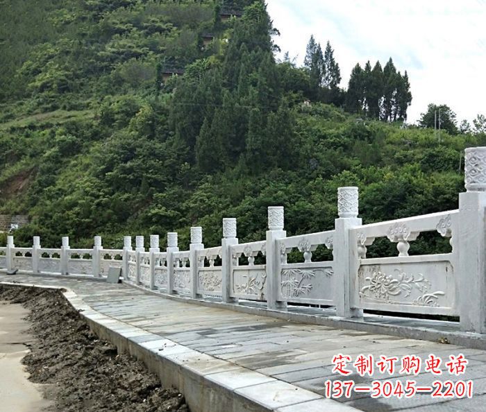 绵阳园林景观大理石栏板石雕_2