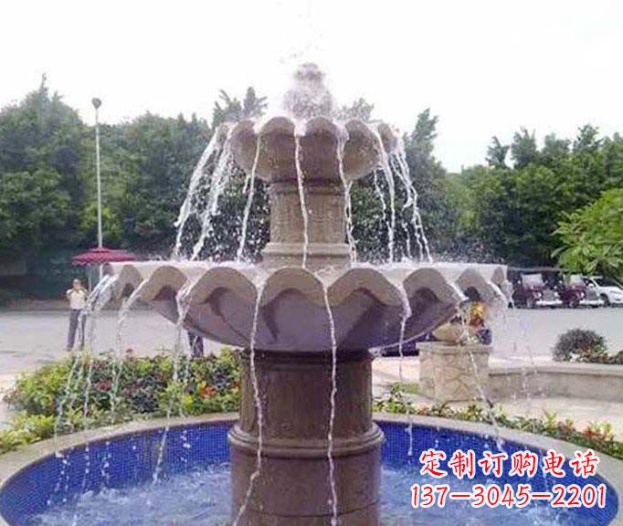 绵阳园林景观大理石喷泉石雕