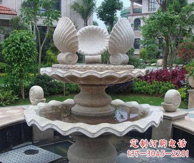 绵阳园林景观多层喷泉石雕