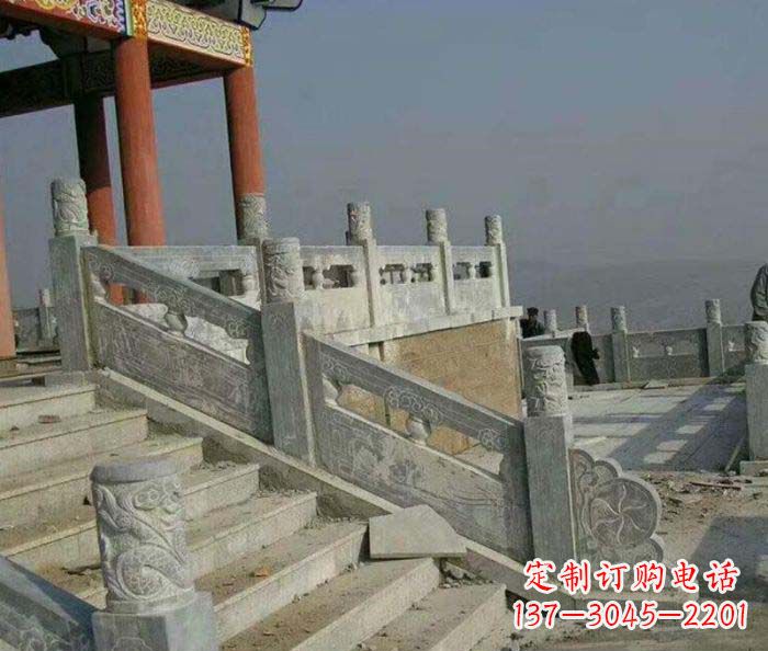 绵阳园林景观仿古石雕栏板