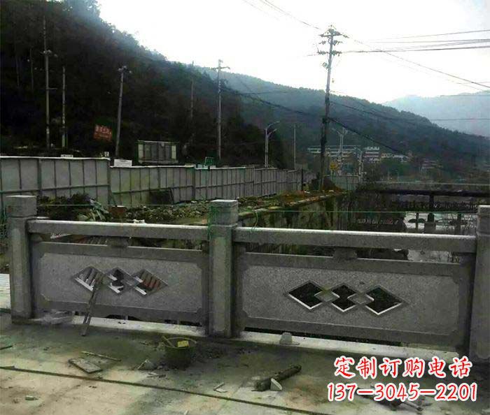 绵阳园林景观仿古石浮雕栏板 (2)