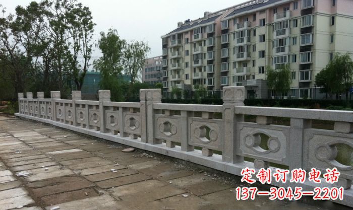 绵阳园林景观真山桥石雕栏板 (3)