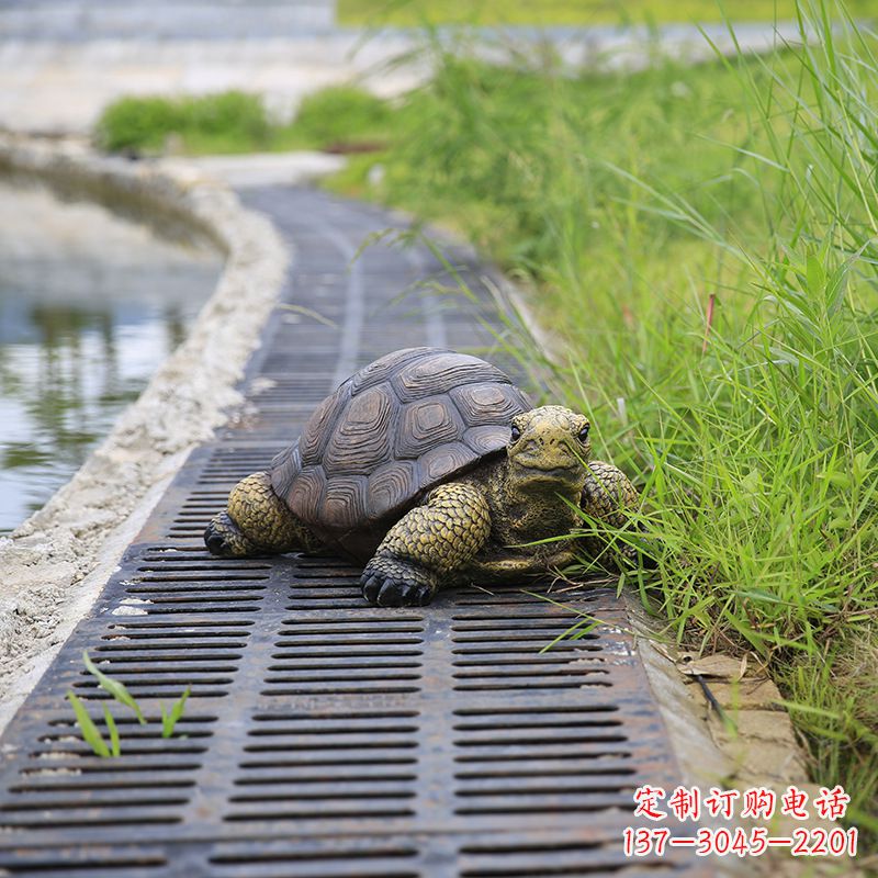 绵阳园林水景动物仿真乌龟雕塑