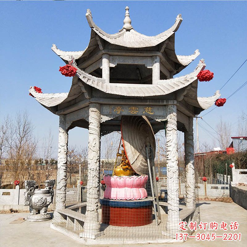 绵阳园林亭子双层凉亭