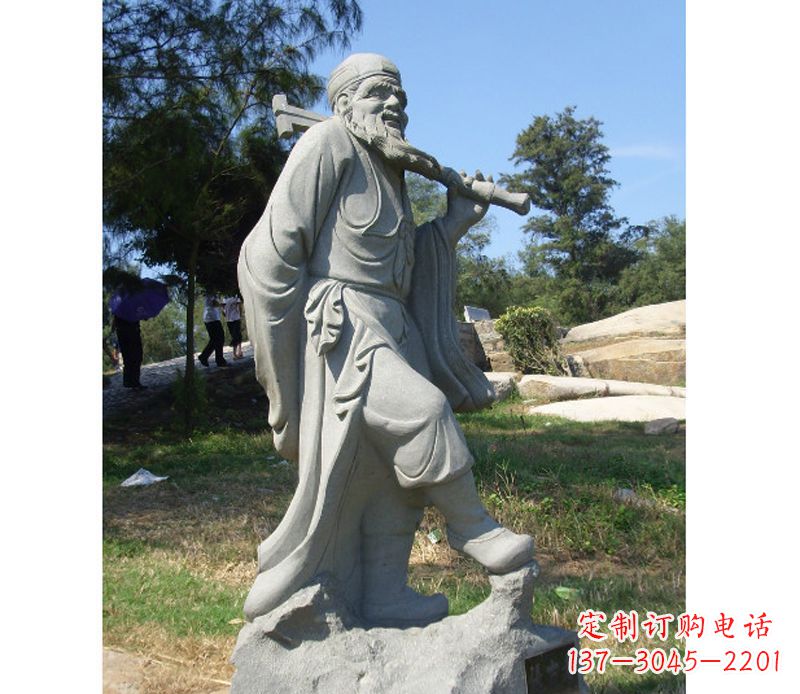 绵阳张果老八仙雕塑