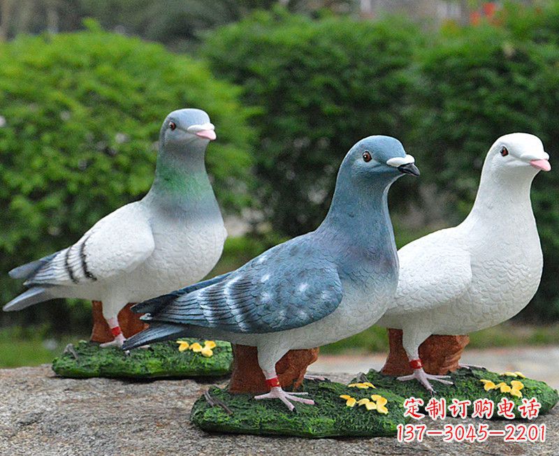 绵阳长春和平鸽雕塑