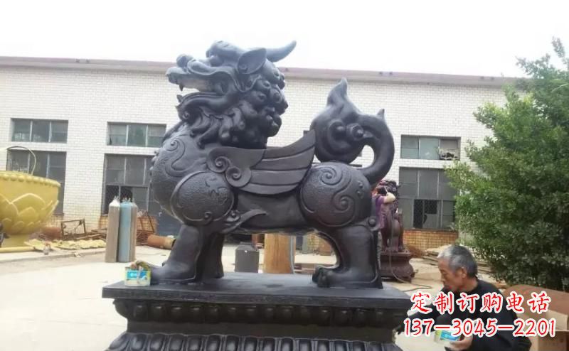 绵阳招财神兽貔貅铜雕