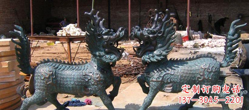 绵阳招财铜麒麟