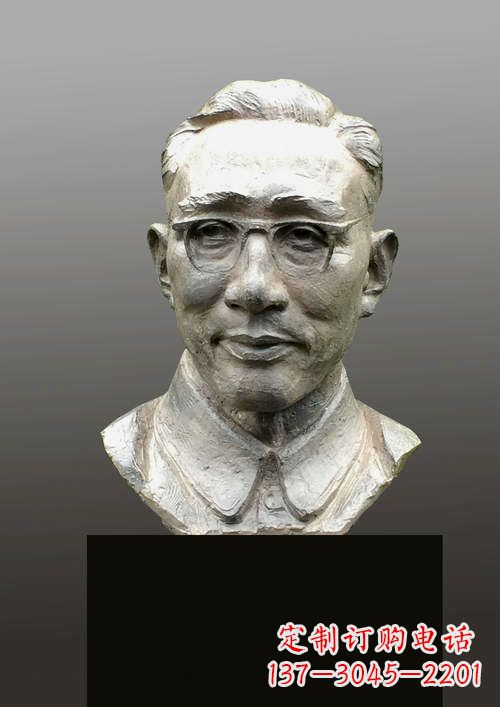 绵阳中国当代音乐家马可头像雕塑