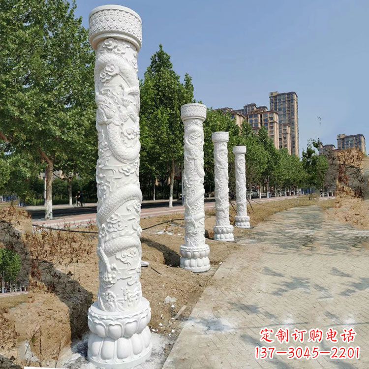 绵阳中国龙柱雕刻