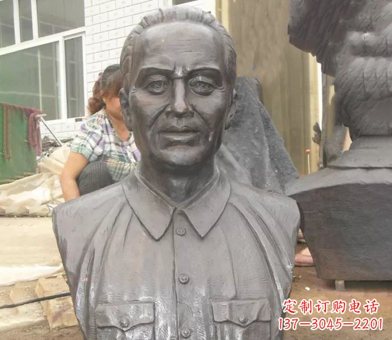 绵阳中国名人人物胸像铜雕