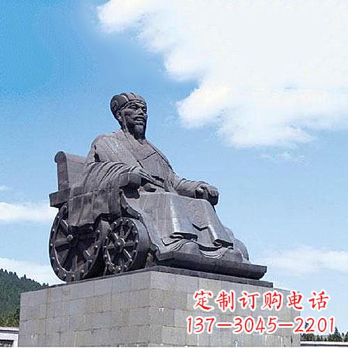 绵阳诸葛亮雕像-三国著名人物历史名人雕塑
