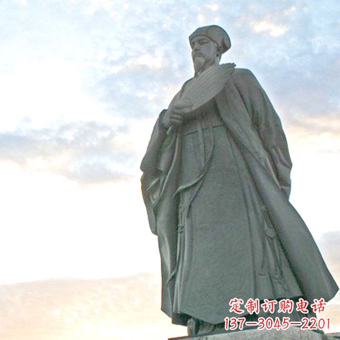 绵阳诸葛亮雕塑-三国著名历史人物雕像