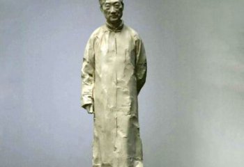 绵阳徐悲鸿雕塑像石雕历史名人雕像