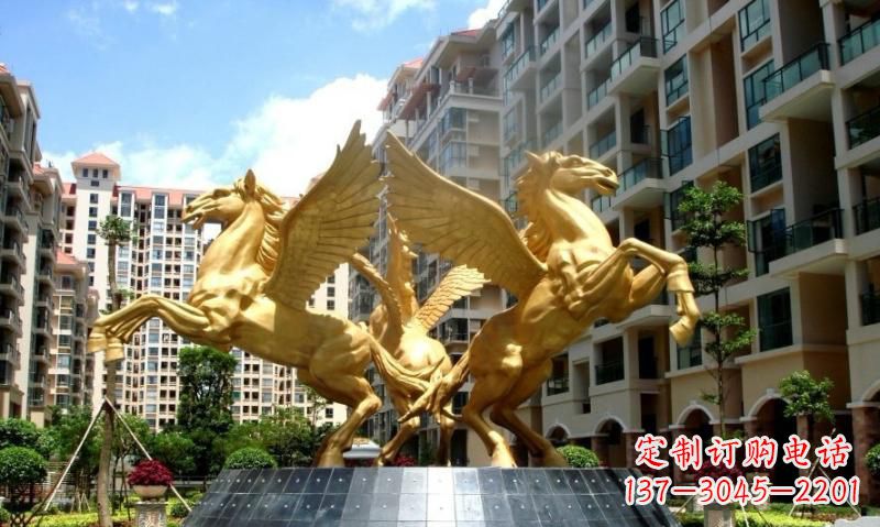 绵阳铸铜飞马雕塑