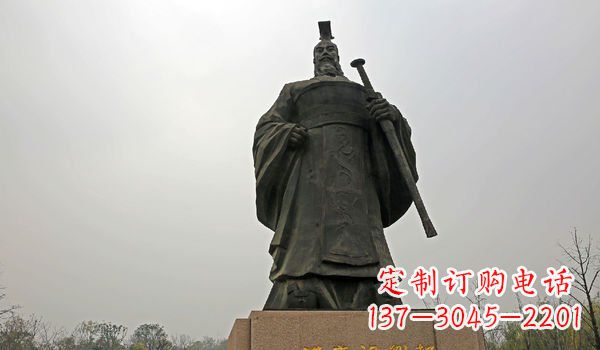 绵阳铸铜刘邦雕塑
