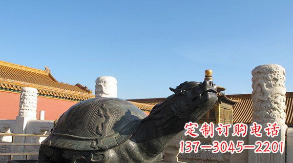 绵阳铸铜龙龟寺庙神兽铜雕