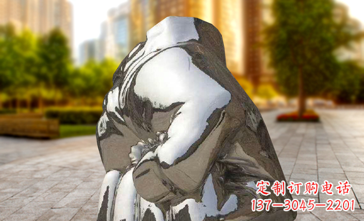 绵阳不锈钢拳头广场景观雕塑
