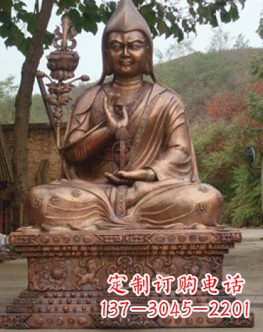 绵阳紫铜佛像雕塑