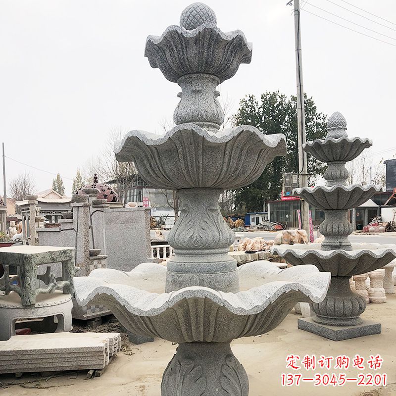 绵阳自然石雕流水喷泉