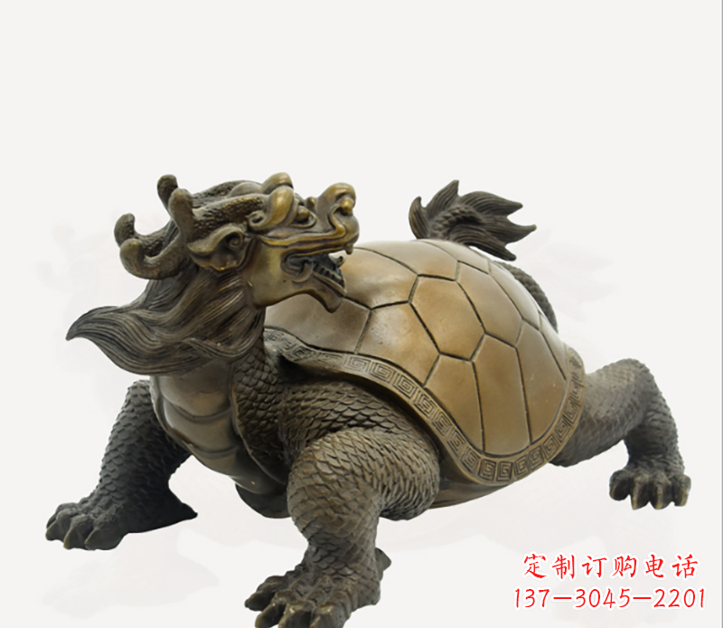 绵阳招财龙龟铜雕
